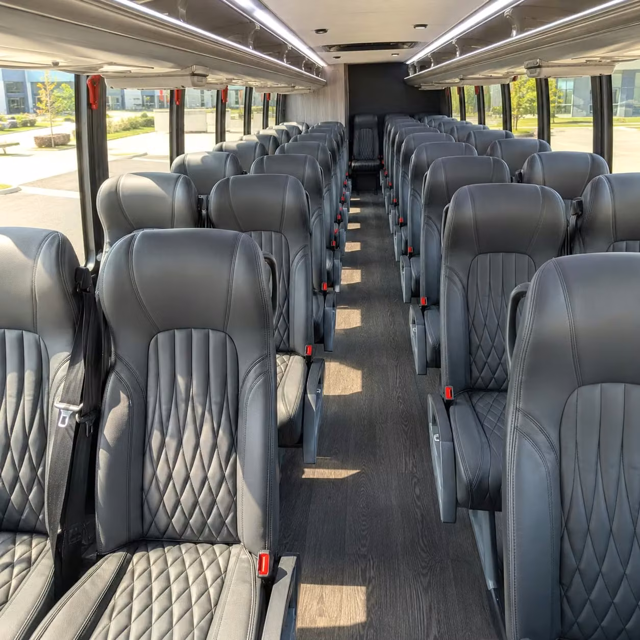 35 passenger minibus inside